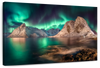 Swirling Moskenes Aurora Wall Art