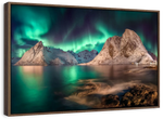 Swirling Moskenes Aurora Wall Art