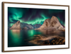 Swirling Moskenes Aurora Wall Art