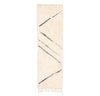 Diagonal Path - Luxury Shag Moroccan Runner Rug