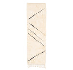 Diagonal Path - Luxury Shag Moroccan Runner Rug