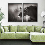 Stalking Lioness Wall Art