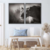 Stalking Lioness Wall Art