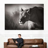 Stalking Lioness Wall Art