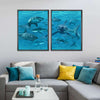 Shiver Of Sharks Wall Art