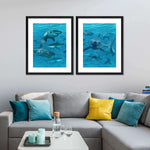 Shiver Of Sharks Wall Art