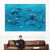 Shiver Of Sharks Wall Art