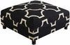 Pinggau Black Ottoman