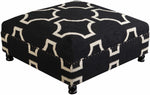 Pinggau Black Ottoman