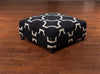 Pinggau Black Ottoman