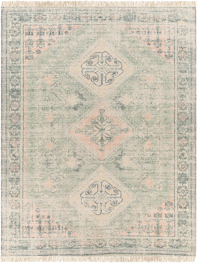 Foraker Sage Green Cotton Rug
