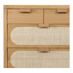 Allegra 8 Drawer Dresser - Natural Cane | ready to ship!