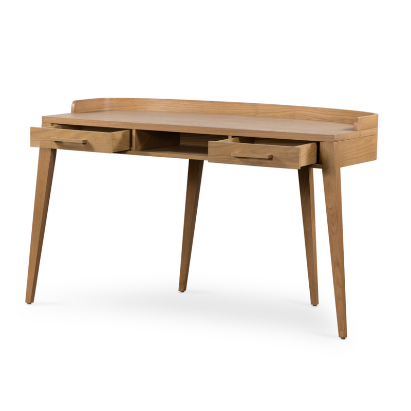 Armstrong Desk - Burnished Oak | shipping 6/13/2025