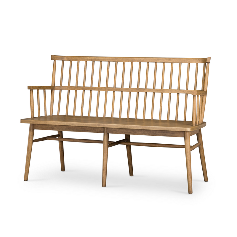 Aspen Bench - Sandy Oak | shipping 5/27/2025