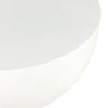 Drum Iron Coffee Table - Matte White | ready to ship!