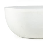 Drum Iron Coffee Table - Matte White | ready to ship!