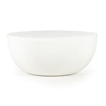 Drum Iron Coffee Table - Matte White | ready to ship!