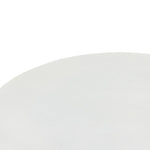 Drum Iron Coffee Table - Matte White | ready to ship!