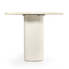 Belle Round Dining Table - Cream Marble | shipping 5/29/2025