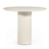 Belle Round Dining Table - Cream Marble | shipping 5/29/2025