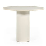 Belle Round Dining Table - Cream Marble | shipping 5/29/2025