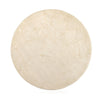 Belle Round Dining Table - Cream Marble | shipping 5/29/2025