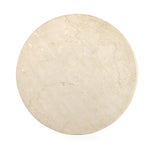 Belle Round Dining Table - Cream Marble | shipping 5/29/2025