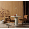 Belle Round Dining Table - Cream Marble | shipping 5/29/2025