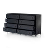 Belmont Black 8 Drawer Metal Dresser | ready to ship!