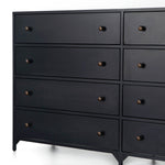 Belmont Black 8 Drawer Metal Dresser | ready to ship!