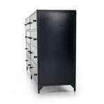 Belmont Black 8 Drawer Metal Dresser | ready to ship!