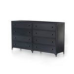 Belmont Black 8 Drawer Metal Dresser | ready to ship!