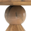 Bibianna Dining Table - Smoked Honey | shipping 5/26/2025