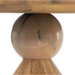 Bibianna Dining Table - Smoked Honey | shipping 5/26/2025
