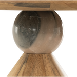 Bibianna Dining Table - Smoked Honey | shipping 5/26/2025
