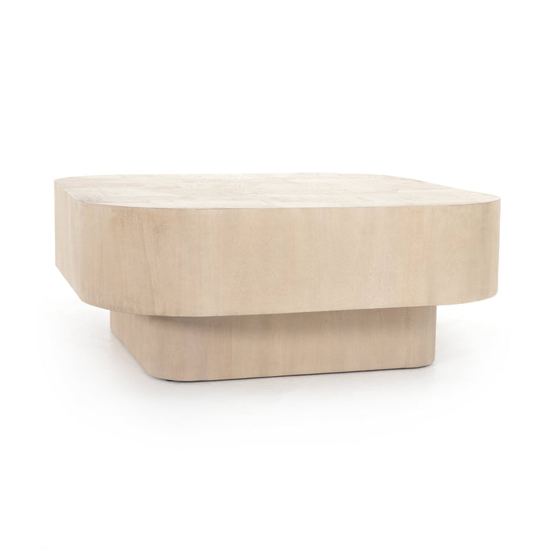 Blanco Coffee Table - Bleached Burl | ready to ship!