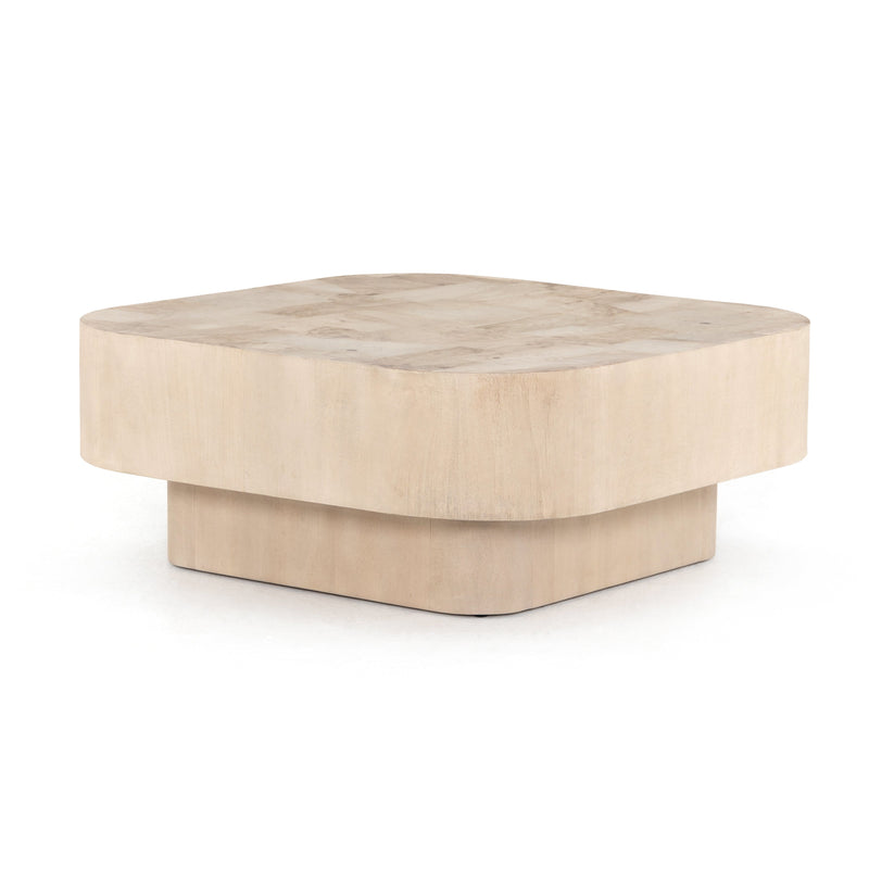 Blanco Coffee Table - Bleached Burl | ready to ship!