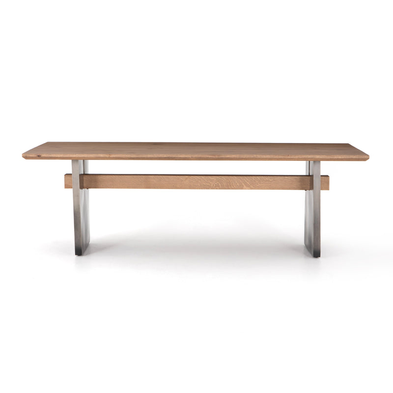 Brennan Dining Table - Dove Oak | shipping 7/20/2025