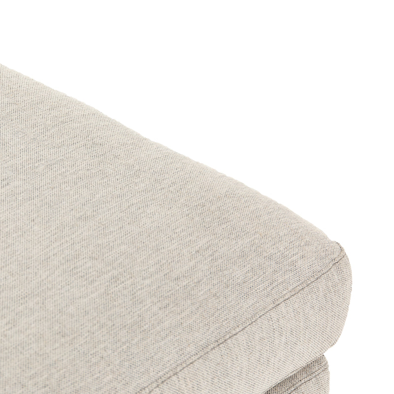 Colt Ottoman - Aldred Silver | ready to ship!