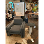 Cronos End Table - Polished White Marble | ready to ship!