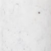 Cronos End Table - Polished White Marble | ready to ship!