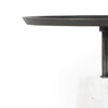 Cronos End Table - Polished White Marble | ready to ship!