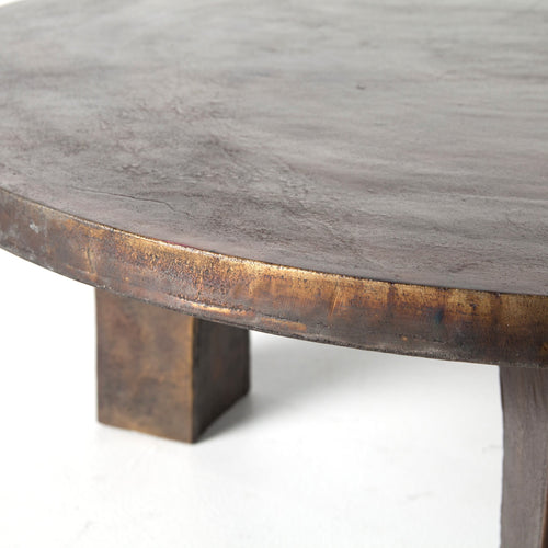 Cruz Coffee Table - Antique Rust | shipping 6/3/2025