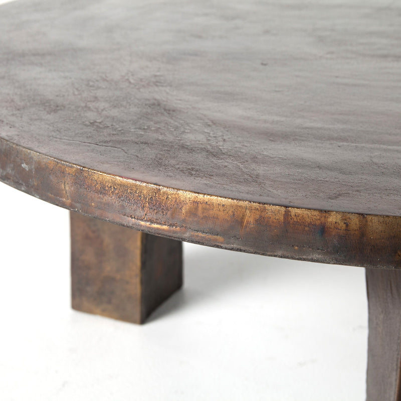 Cruz Coffee Table - Antique Rust | shipping 6/3/2025