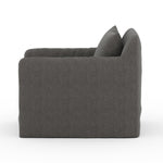 Dade Outdoor Swivel Chair - Charcoal | shipping 5/27/2025