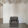 Dade Outdoor Swivel Chair - Charcoal | shipping 5/27/2025
