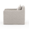 Dade Outdoor Swivel Chair - Stone Grey | shipping 5/27/2025