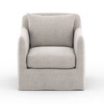 Dade Outdoor Swivel Chair - Stone Grey | shipping 5/27/2025