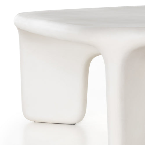 Dante Coffee Table - White Concrete | ready to ship!