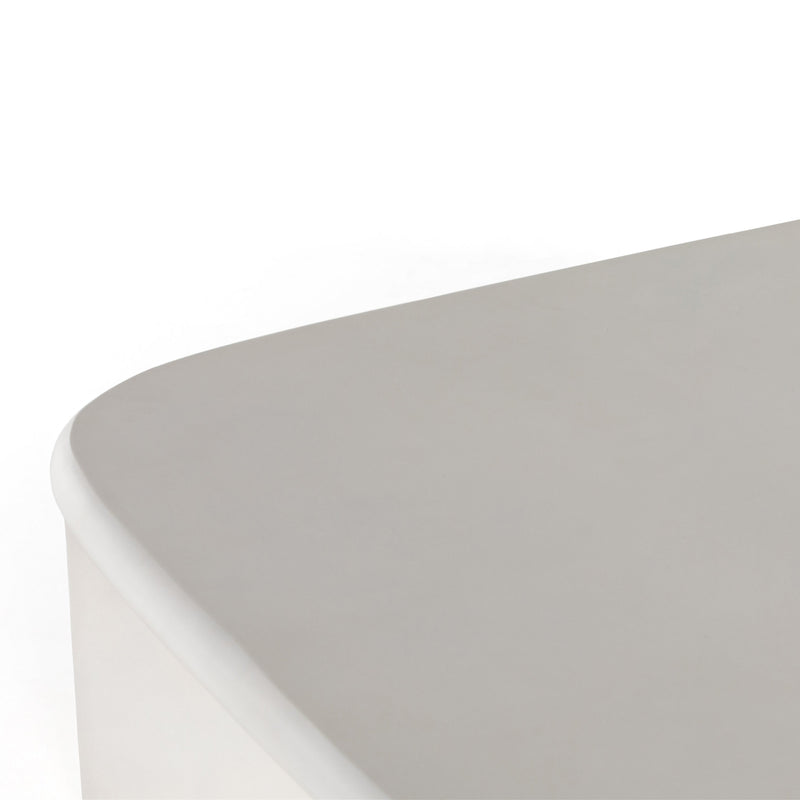 Dante Coffee Table - White Concrete | ready to ship!
